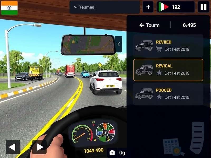 Desi Driving Pro vehicle customization screen